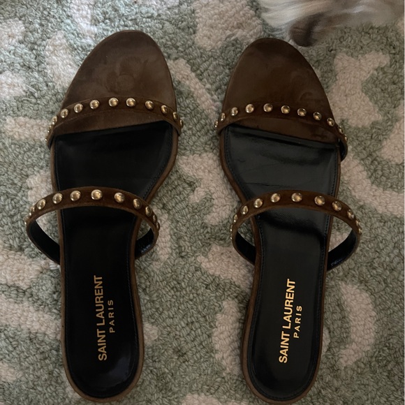 Saint Laurent sandals - size 38 (7.5/8US WOMENS) - Picture 6 of 8